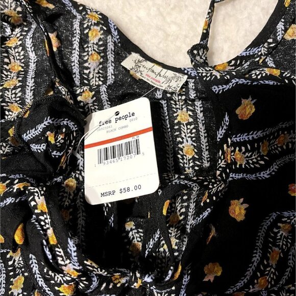 NWT Free People Love To Printed Cami - Picture 5 of 5